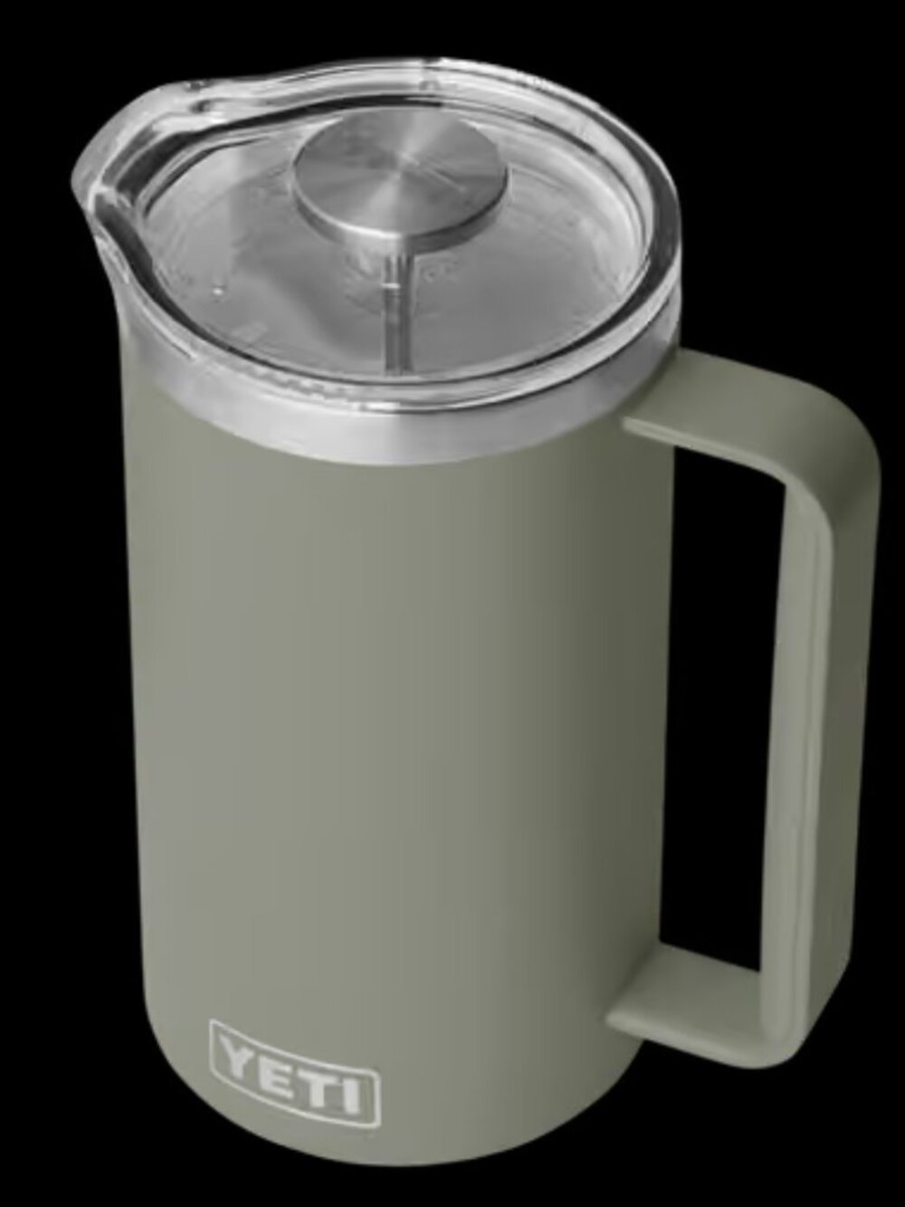 YETI Rambler 1L, 34 oz. French Press Coffee Maker, Pampa Green